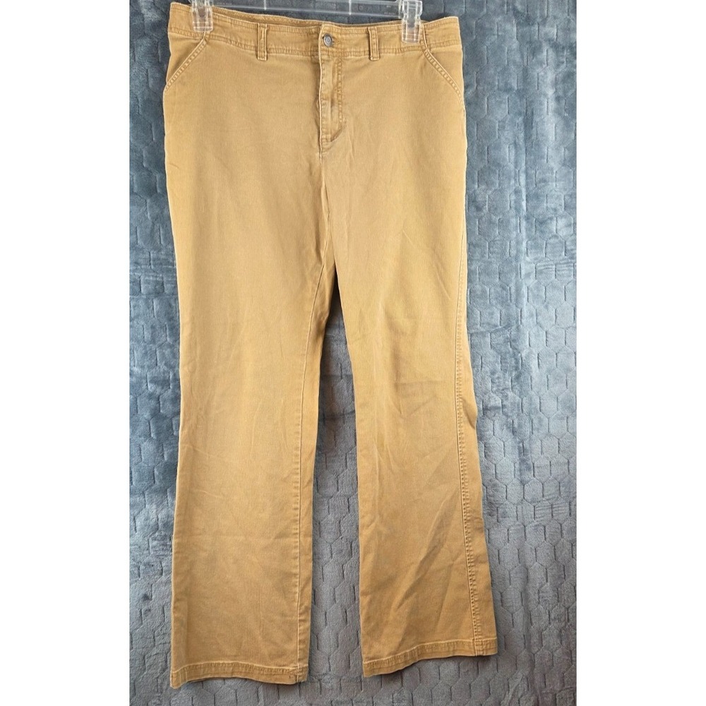Royal Robbins Corduroy Pants Womens 14 Tan Bootcut‎ Stretch